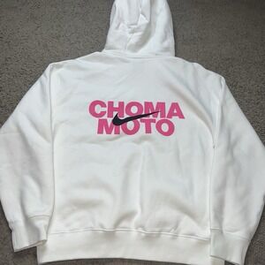 Nike ACG Men's White Hoodie Long Sleeve Size Small "Choma Moto"      BQ3453-121